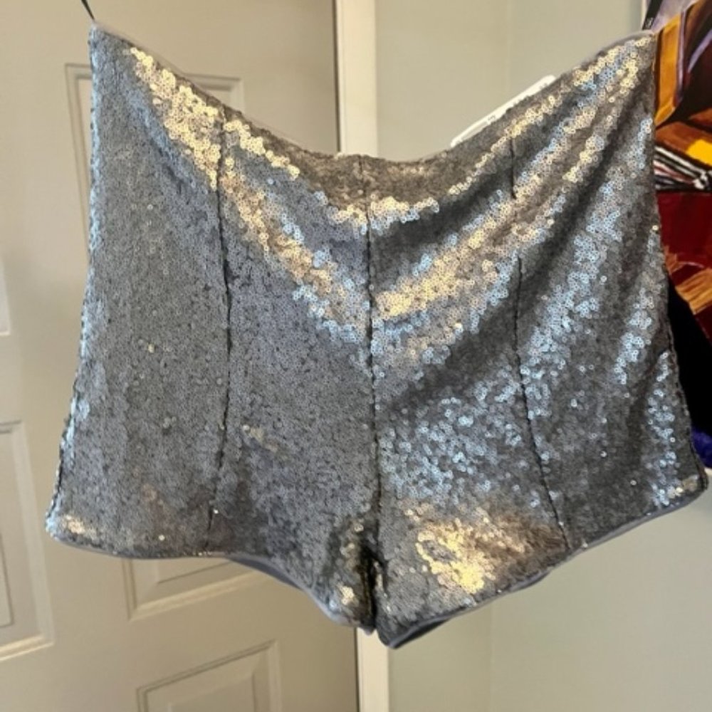 Sequin Mini Shorts
